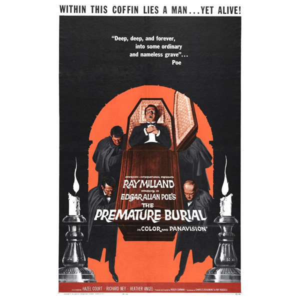 THE PREMATURE BURIAL (1962) - Click Image to Close